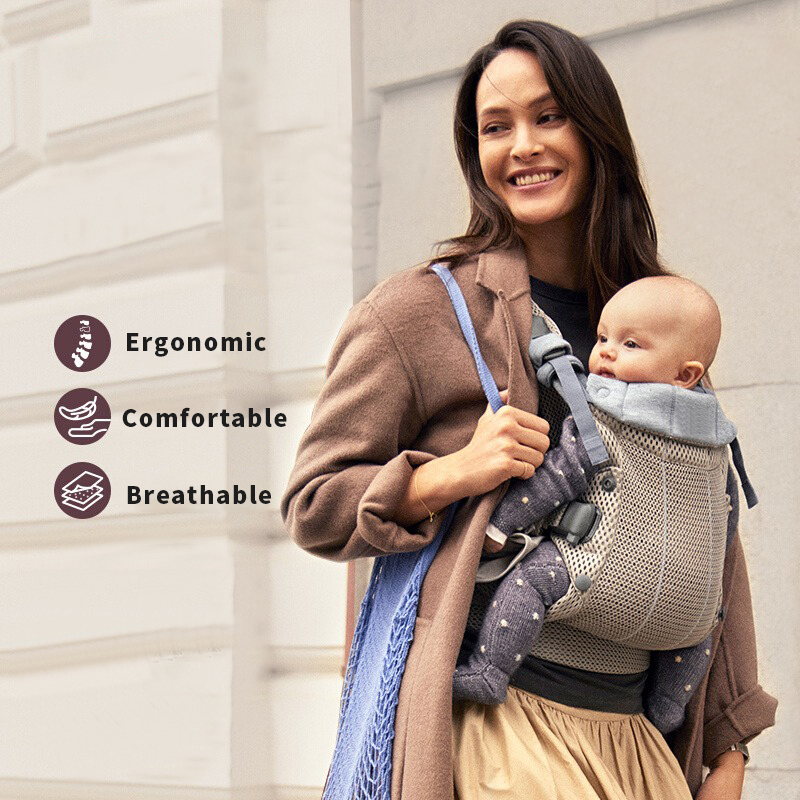 Ergonomic Baby Carrier Newborn To Toddler - Nosidełko dla niemowląt BabyBjorn z siatki