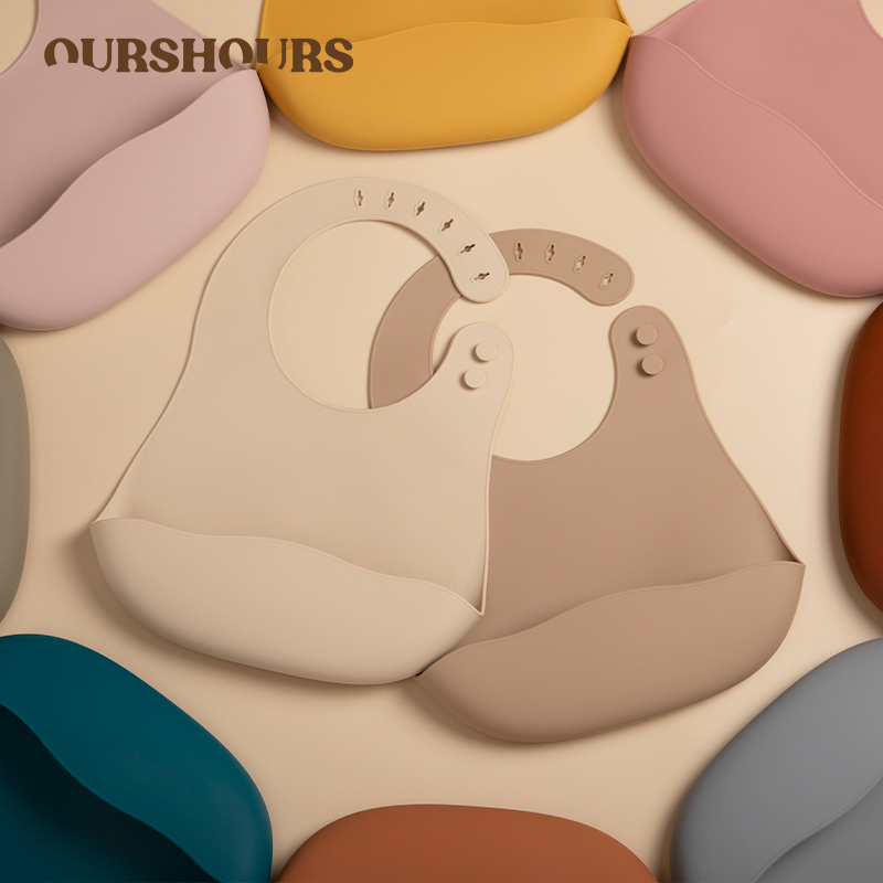 Waterproof Baby Bibs Silicone - Silikonowe śliniaczki dla dzieci fartuchy do