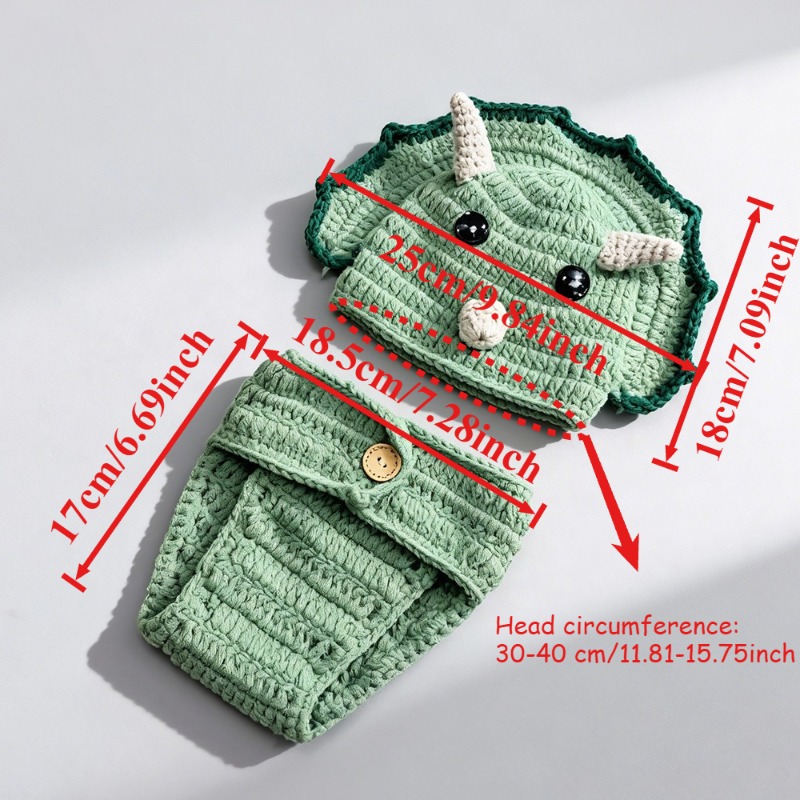 2 szt. Szydełkowe rekwizyty do – Infant Photography Props Outfit recenzja i cena