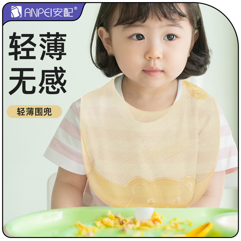 Lekki silikonowy śliniak na je – Waterproof Baby Bibs Silicone recenzja i cena