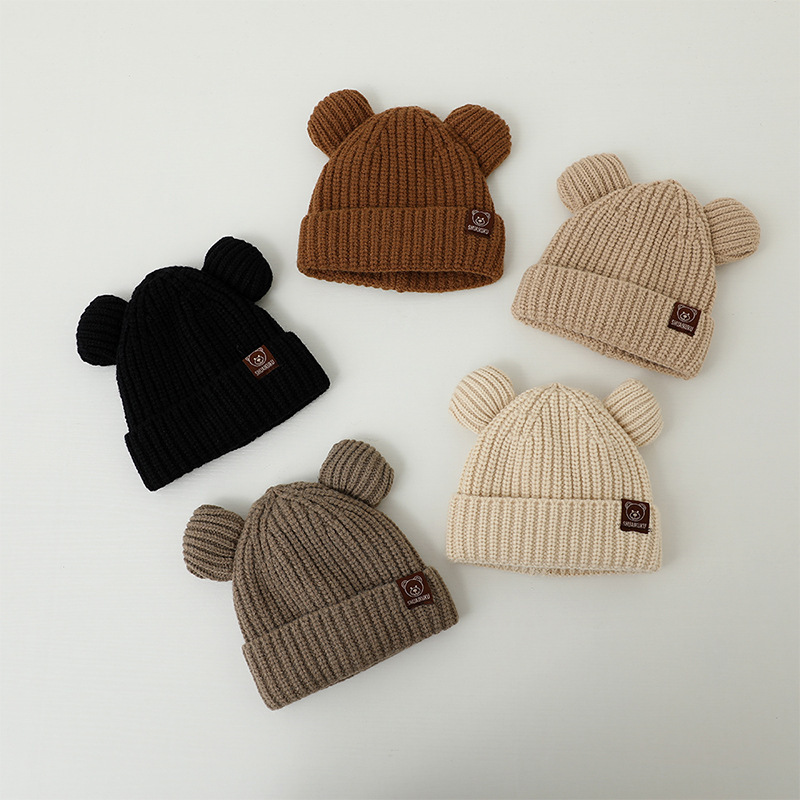 Czapka zimowa dla niemowląt z  – Infant Beanie Hat With Ears recenzja i cena